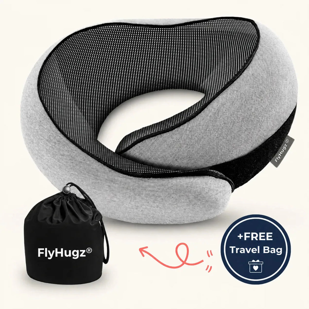 Ergonomic Travel Neck Pillow